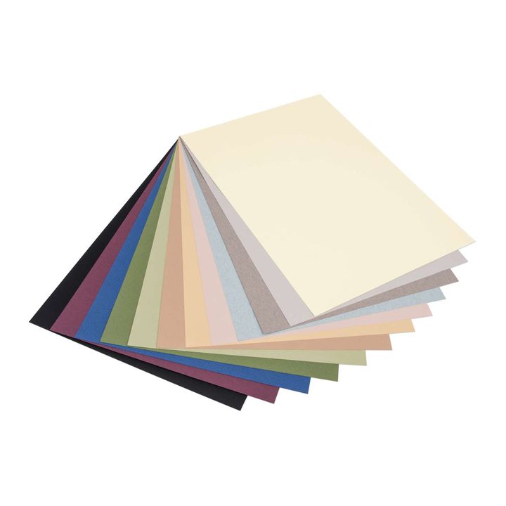 Set di carte colorate a pastello FABRIANO 50x65 cm 24 pz.