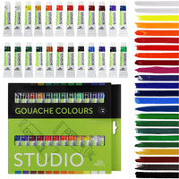 Set di colori a guazzo Phoenix, 12–24 tubetti da 12 ml