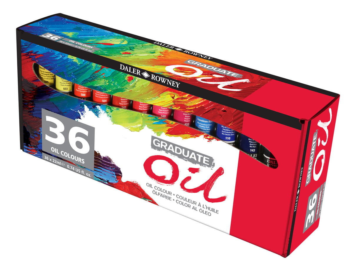 Set di colori a olio DALER ROWNEY Graduate 36 x 22 ml