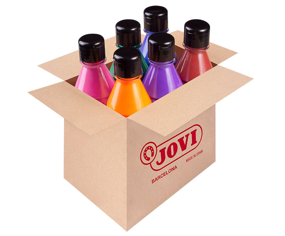 Set di colori acrilici JOVI Jovidecor 6 x 250 ml – variante B