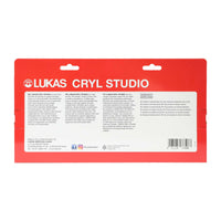 Set di colori acrilici LUKAS Cryl Studio 9 x 100 ml