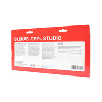 Set di colori acrilici LUKAS Cryl Studio 9 x 100 ml