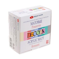 Set di colori acrilici opachi Decola 9x20 ml | scegli un set