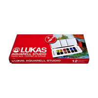 Set di colori ad acquerello LUKAS Studio in scatola di plastica - 13 pezzi