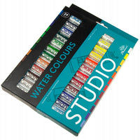 Set di colori ad acquerello Phoenix, 12–24 x 12 ml