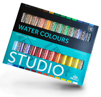 Set di colori ad acquerello Phoenix, 12–24 x 12 ml