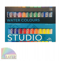 Set di colori ad acquerello Phoenix, 12–24 x 12 ml