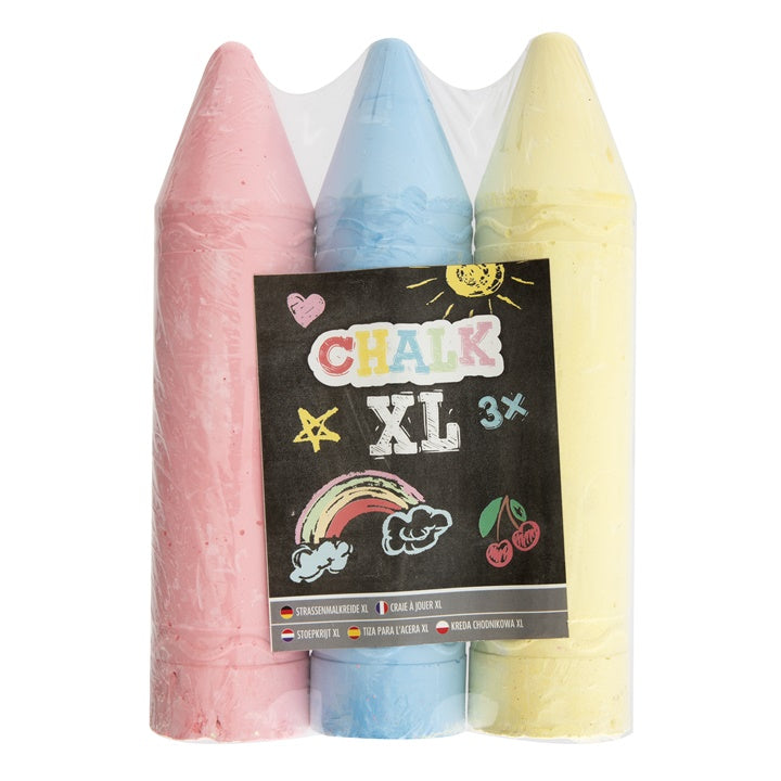 Set di gessetti da marciapiede XL | Varie tonalità