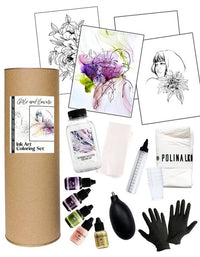 Set di inchiostri KAMENSKAYA 'GIRLS AND FLOWERS'