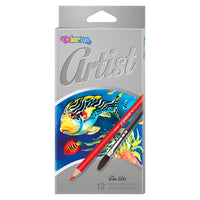 Set di matite acquerellabili Colorino Artist con pennello