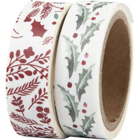Set di nastri washi Holly and branches