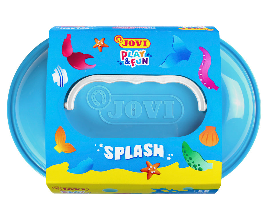 Set di pasta per modellare JOVI Play&Fun Splash 360 g in valigetta