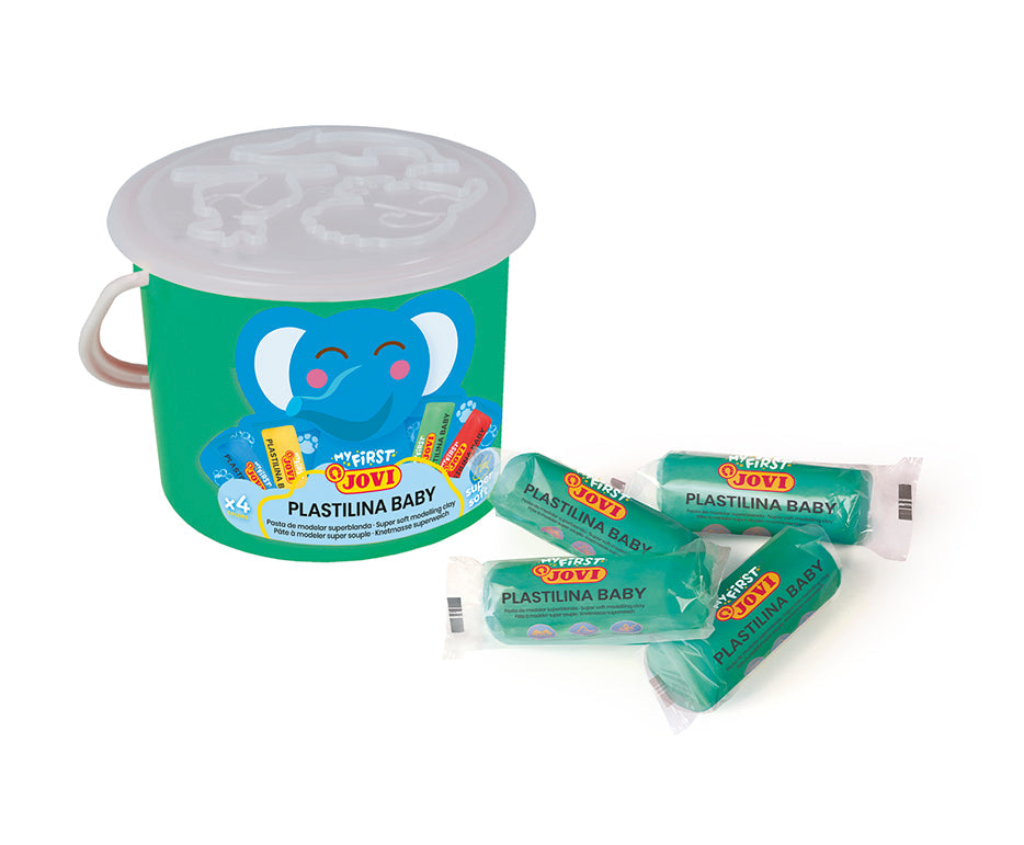 Set di paste per modellare JOVI My First 40 x 38 g - 4 colori