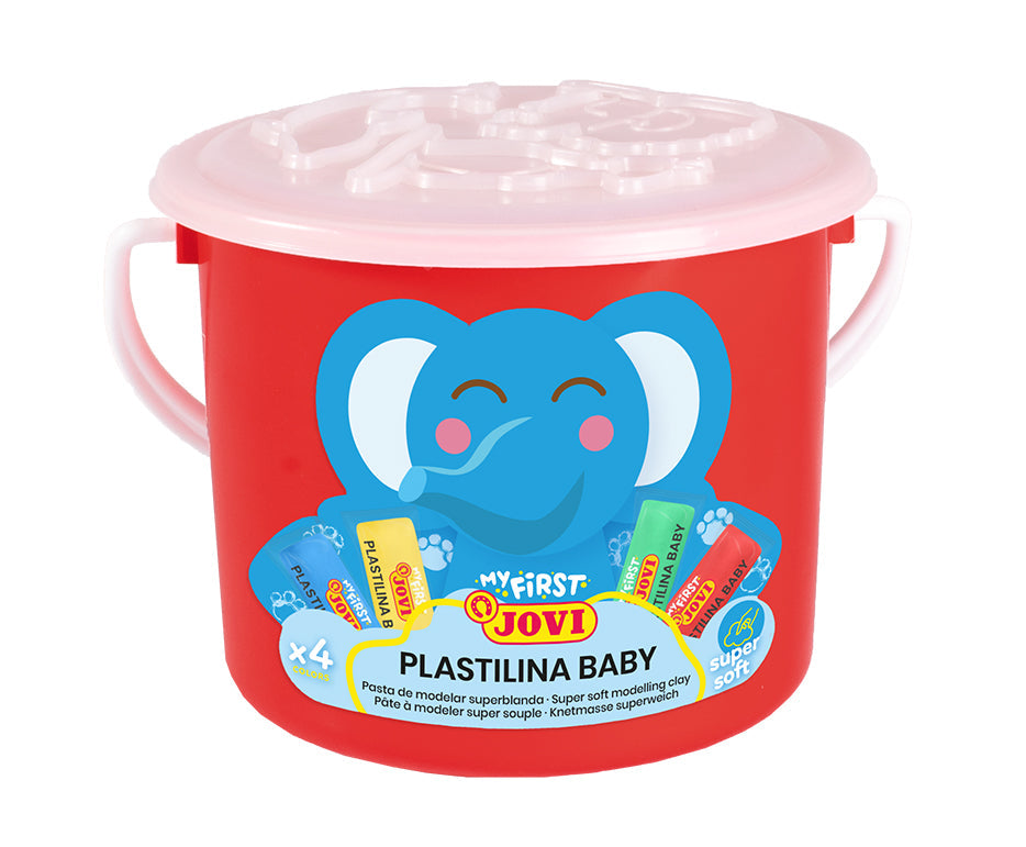 Set di paste per modellare JOVI My First 40 x 38 g - 4 colori