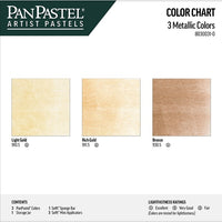 Set di pastelli metallici PanPastel - Oro