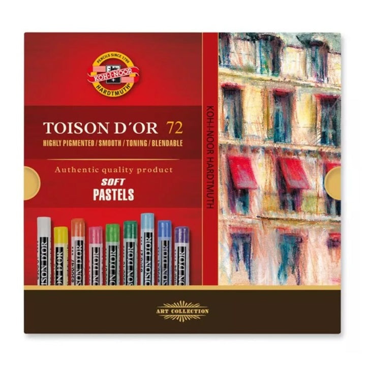 Set di pastelli morbidi Toison D'Or / 72 pezzi