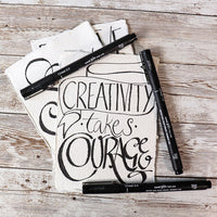 Set di pennarelli UNI PIN fineliner Love Lettering 5 pz.