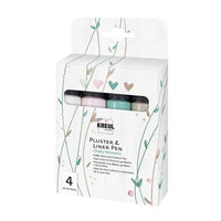 Set di penne peluche Chalky Moments KREUL / 4 pezzi