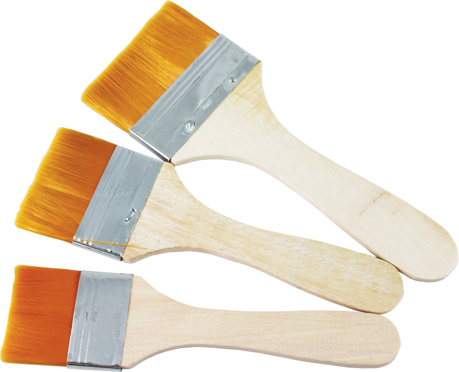 Set di pennelli piatti Pentart - misure 6, 8, 10