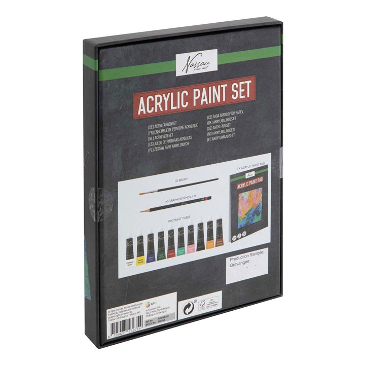 Set di pittura acrilica Nassau | 13 pezzi