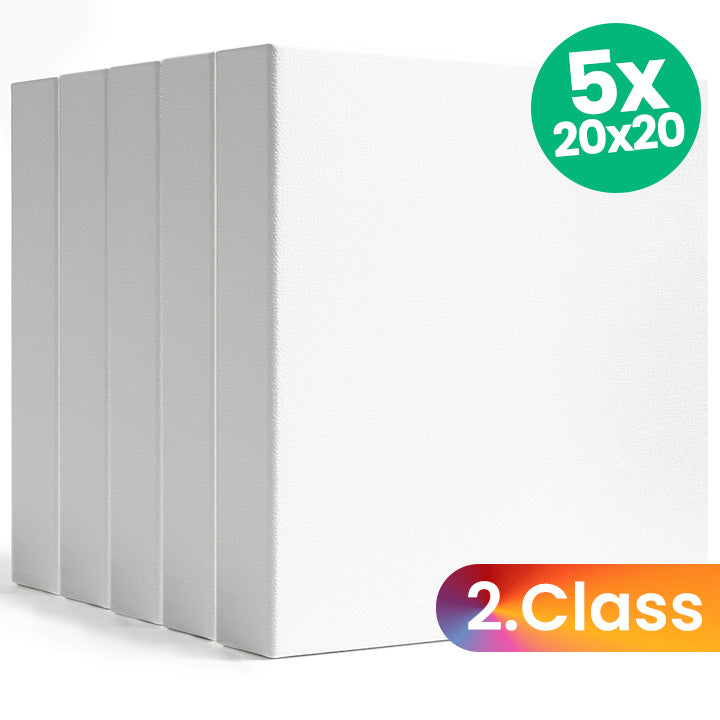 Set di tele 3D - 5 pezzi - 2a qualità - 20x20 cm