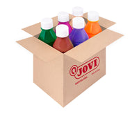 Set di tempere pronte JOVI Premium 6 x 250 ml – mix colori variante B