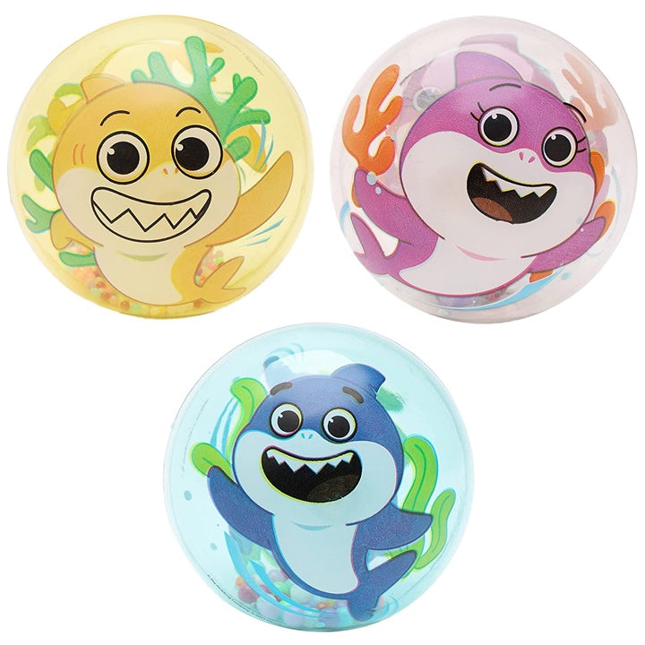 Set di tre palline luminose Baby Sharks