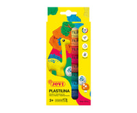Set pasta per modellare JOVI plastilina naturale 10 x 15 g