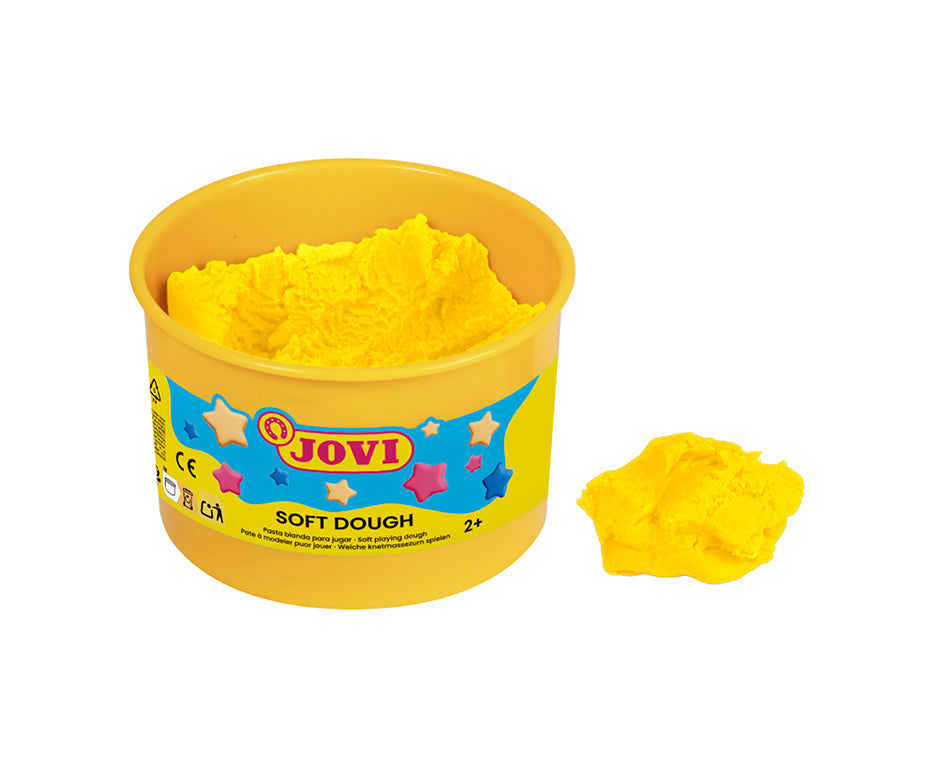 Set pasta per modellare JOVI Soft Dough colori neon 6 x 460 g