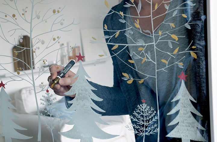 Set di pennarelli a gesso KREUL snow - 4 pz — immagine 2