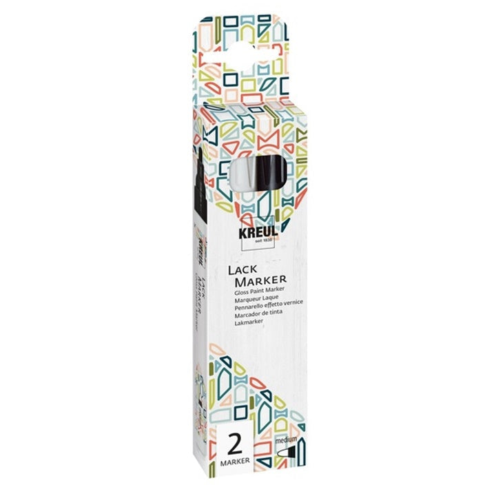 Set di pennarelli a vernice lucida Kreul 2 pz — immagine 1