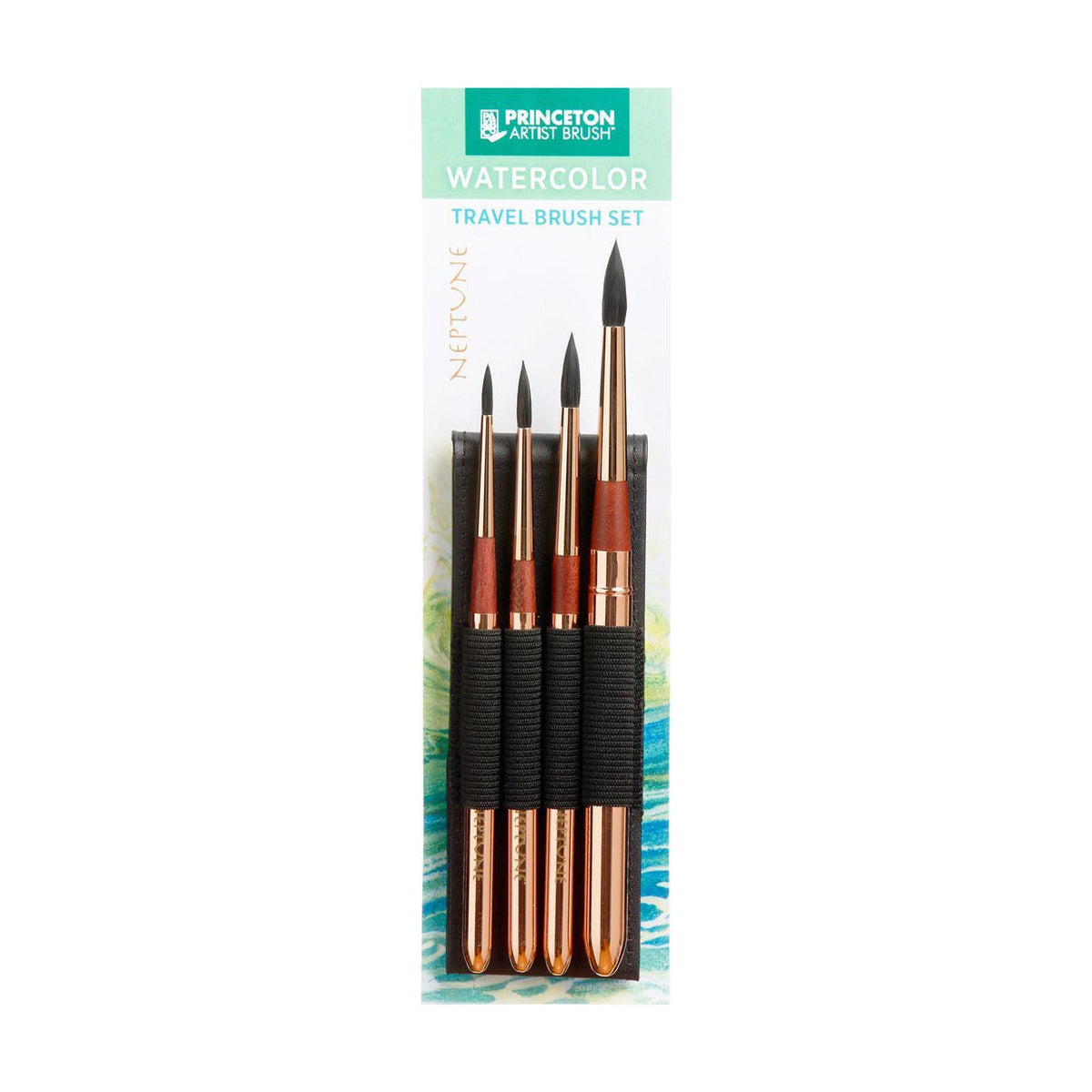 Set pennelli per acquerello Princeton Neptune - set di 4