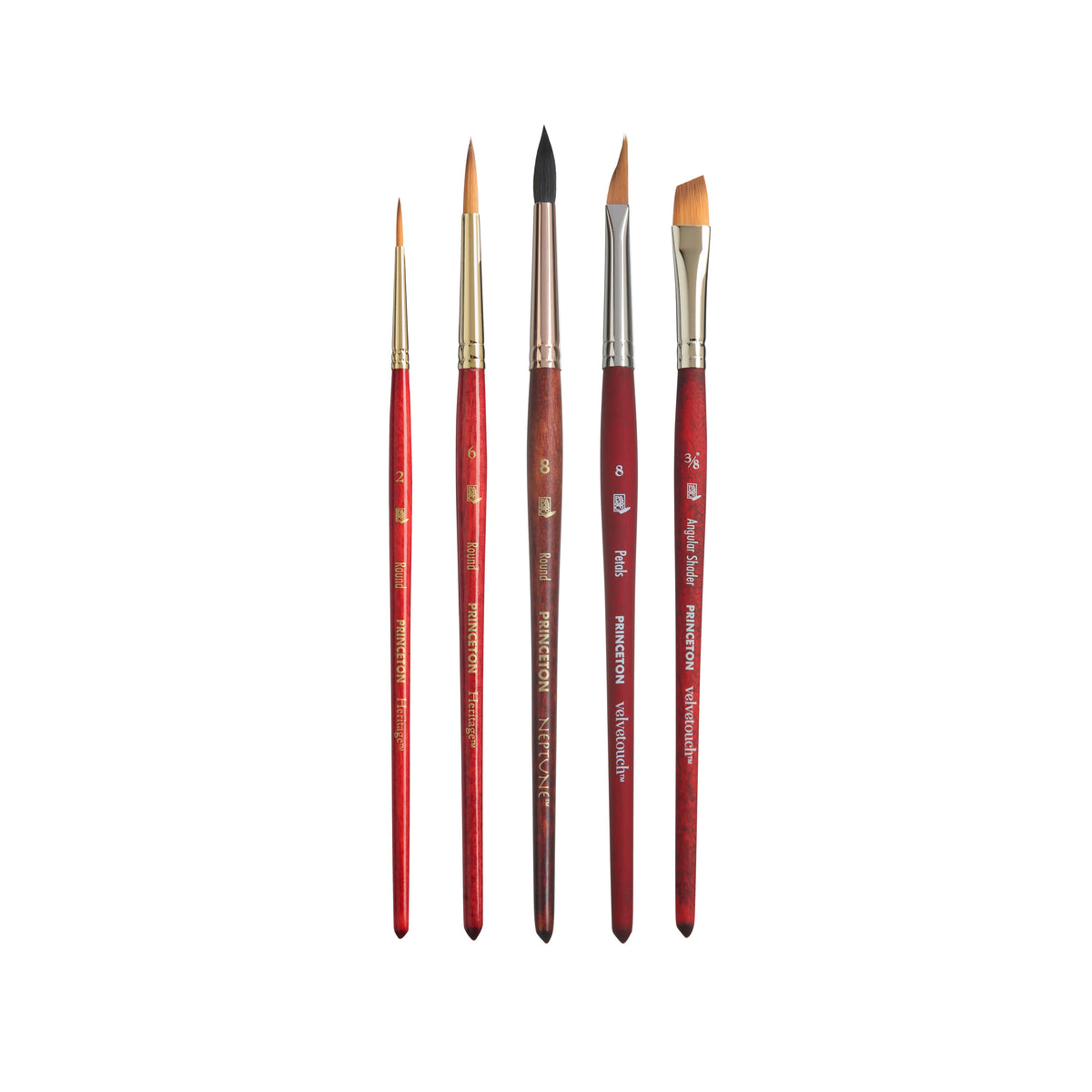 Set pennelli Princeton Watercolor Floral – 5 pezzi