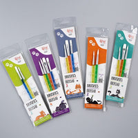 Set pennelli ROSA Kids sintetici, set versatile per acquerello e tempere