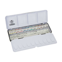 Set per acquerello in metallo Schmincke HORADAM, 12 x 1/2 godet con spazio extra