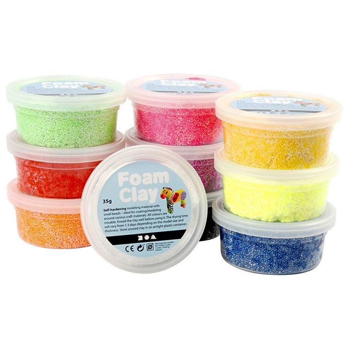Set per modellare Foam Clay 10 x 35g