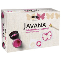 Set per pittura su tessuto con modelli JAVANA KREUL