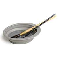 Ciotola per l'acqua in silicone – grigio