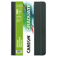 Sketchbook Canson Graduate Art Book Drawing 160 g/m², 104 fogli, 14 x 21,6 cm, copertina rigida