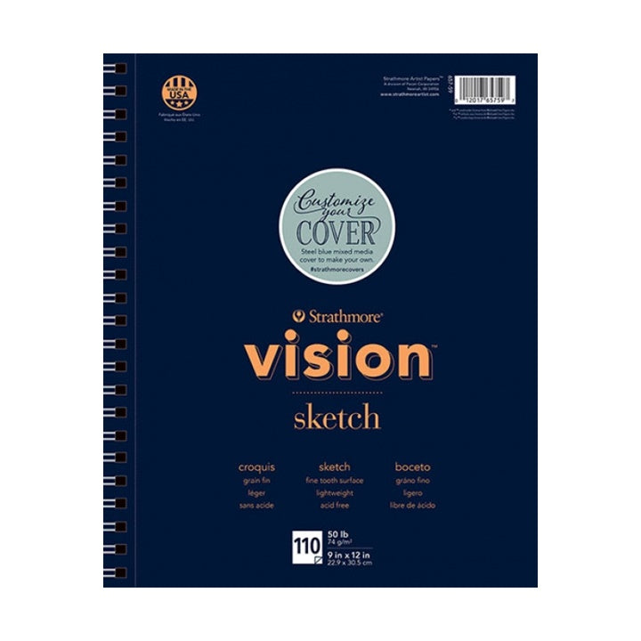 Sketchbook Strathmore Vision 110 foglie - 22.9 x 30.5 cm