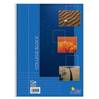 Quaderno per scuola a righe College block 80 fogli | sceglie formato - A4