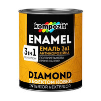 Smalto anticorrosione 3 in 1  KOMPOZIT DIAMOND 2,5 l | varie tonalità