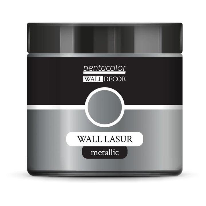 Smalto metallizzato per decorazioni murali 500 ml | Varie tonalità