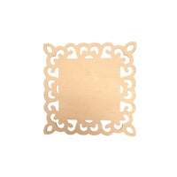 Sottobicchiere decorativo 12 x 12 cm