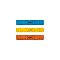 Righello piatto Spoko, 15 cm, colori assortiti