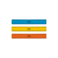 Righello Spoko, 20 cm, colori assortiti