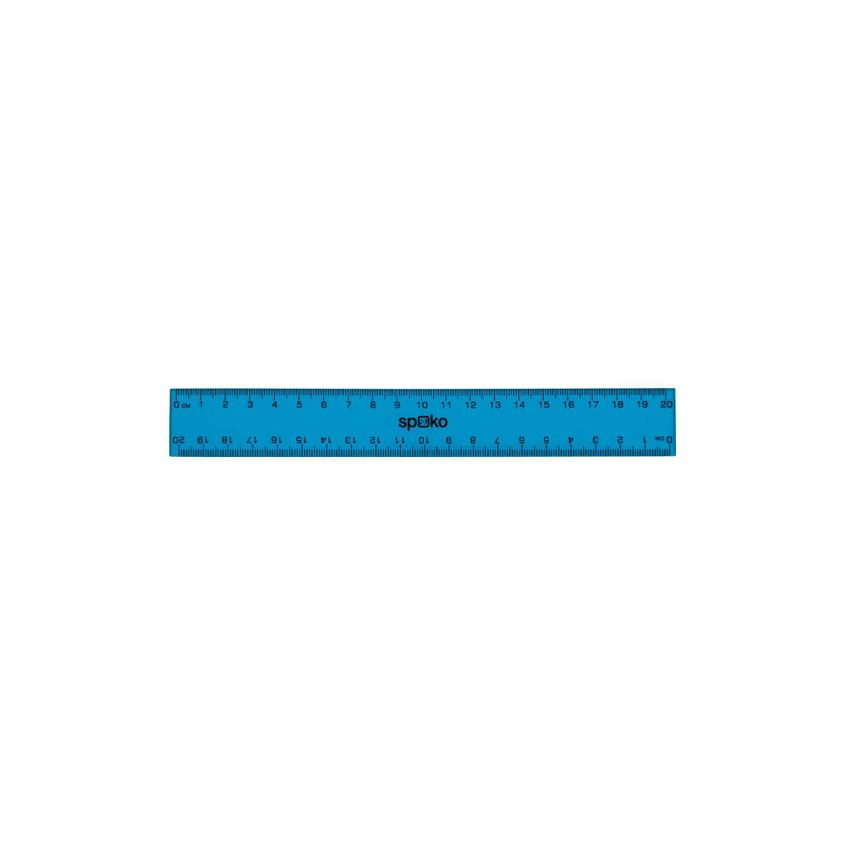 Righello Spoko, 20 cm, colori assortiti
