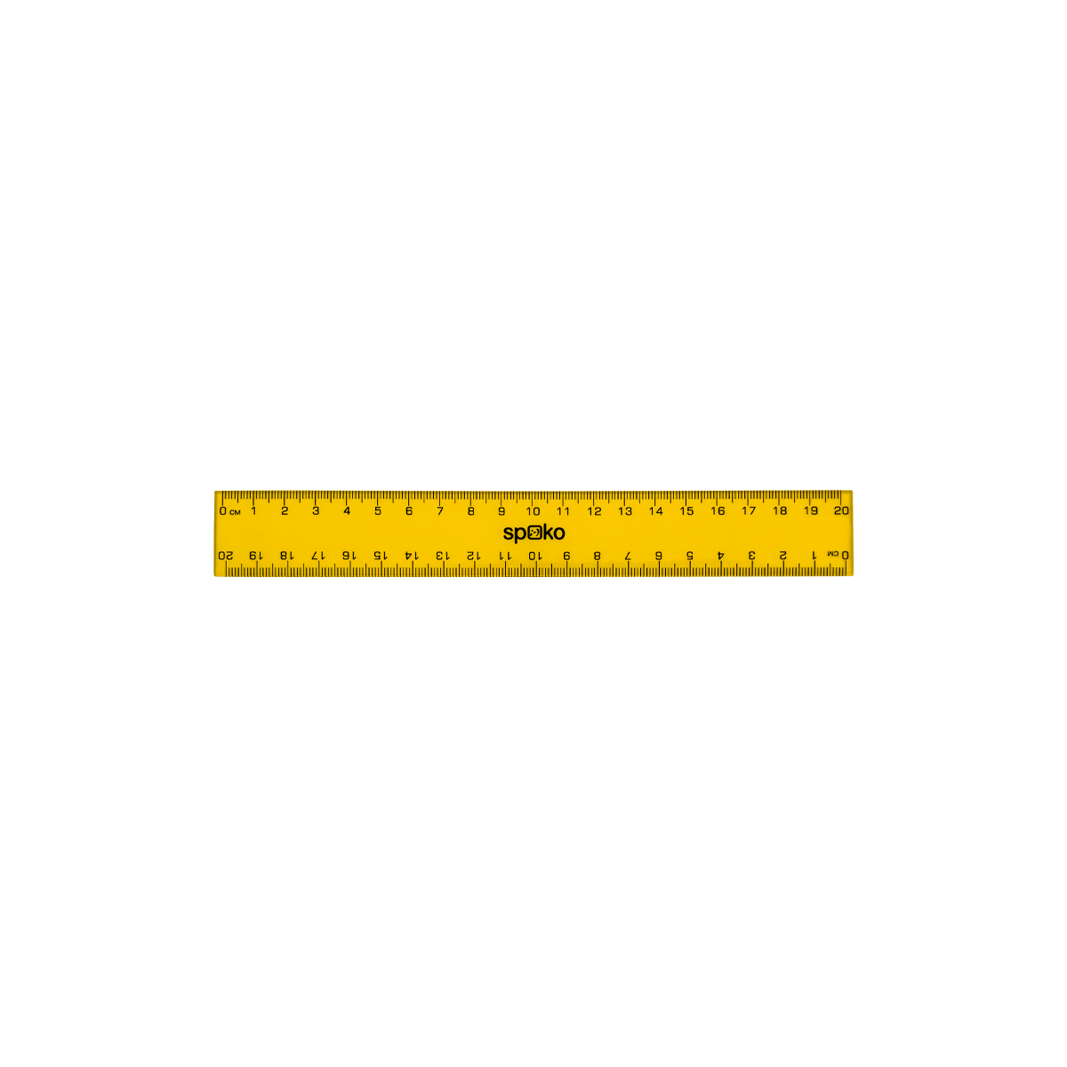 Righello Spoko, 20 cm, colori assortiti
