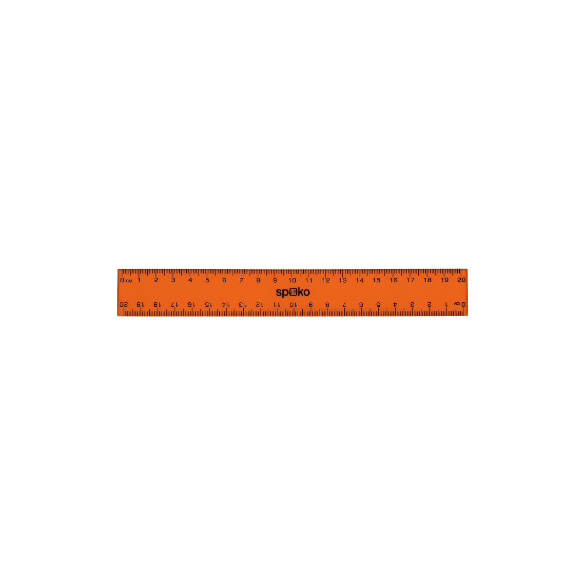 Righello Spoko, 20 cm, colori assortiti