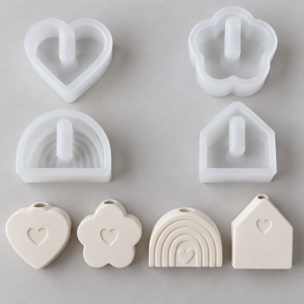 Stampo in silicone per mini vasetti per fiori secchi